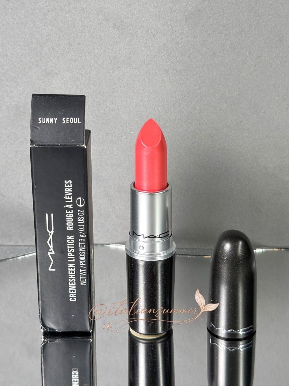 MAC Sunny Seoul Cremesheen Lipstick Discontinued BNIB Rare